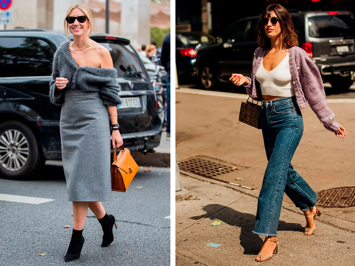 білий кардиган на гудзиках з чим носити