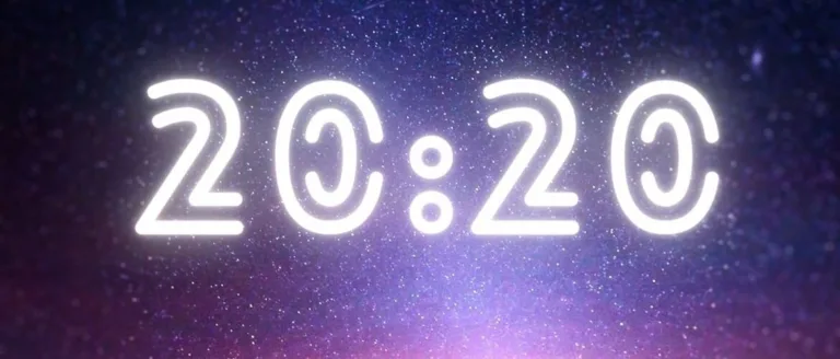 20:20 на годиннику