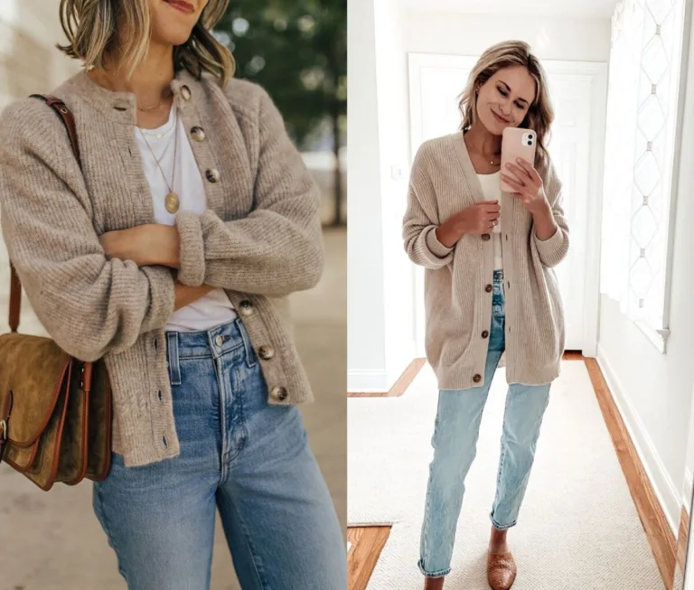 с чем носить кардиган