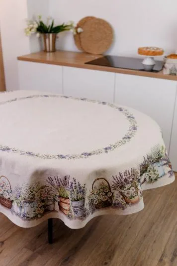 Овальні скатертини