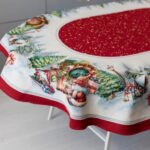 Овальні скатертини