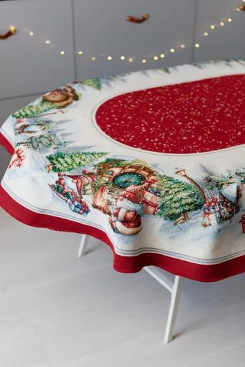 Овальні скатертини