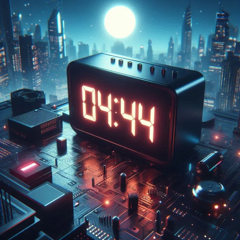 04:44 на часах