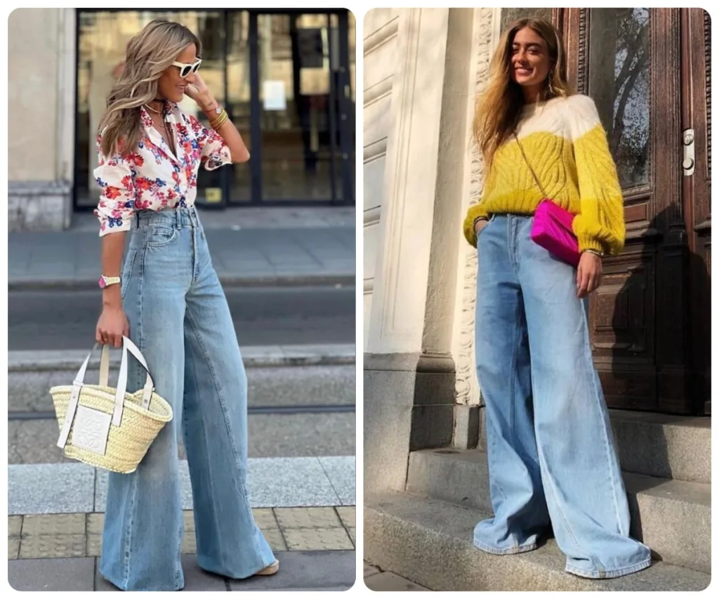 модные джинсы 