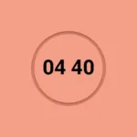 04:40 на часах