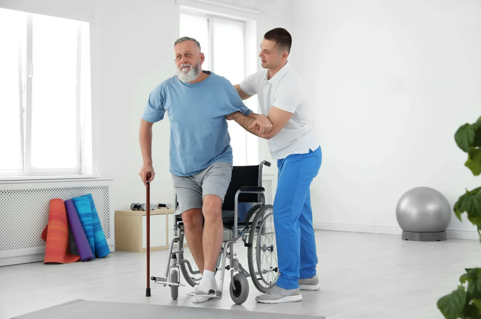 уход за пожилыми людьми, перенесшими инфаркт