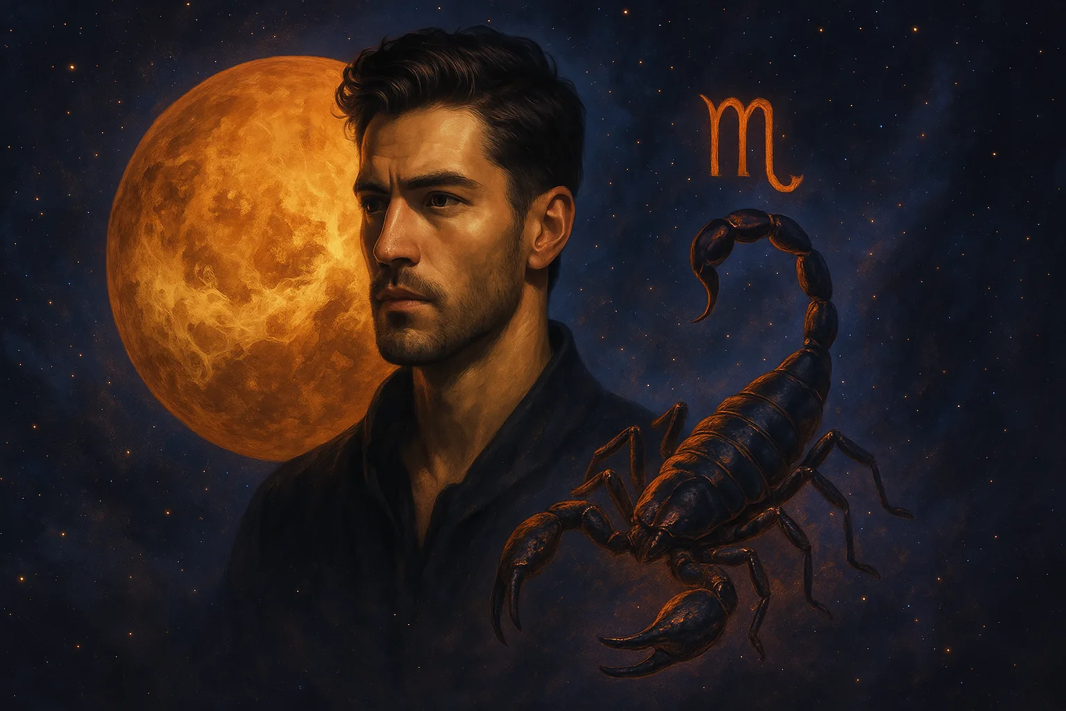 венера в скорпіоні у чоловіка